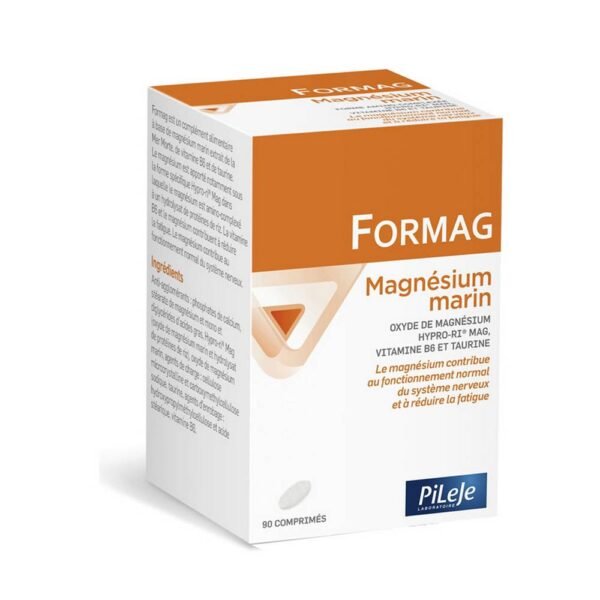 PILEJE FORMAG BIODAVAILABLE MAGNESIUM TABLETS: Pileje Formag is recommended in cases of prolonged magnesium deficiency (lack of tone, disturbed sleep, sensitivity to stress).