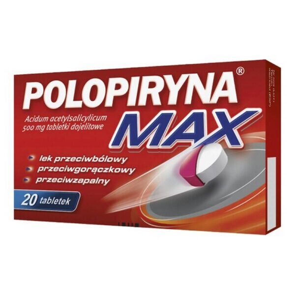 Polopyrine Max is a medicinal product with analgesic, anti-inflammatory and antipyretic properties for use in pain of various origins (headache, toothache, muscle pain, joint pain), fever and rheumatism.