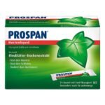 The PROSPAN cough liquid is a cough suppressant from Engelhard Arzneimittel with a dry extract from ivy leaves.