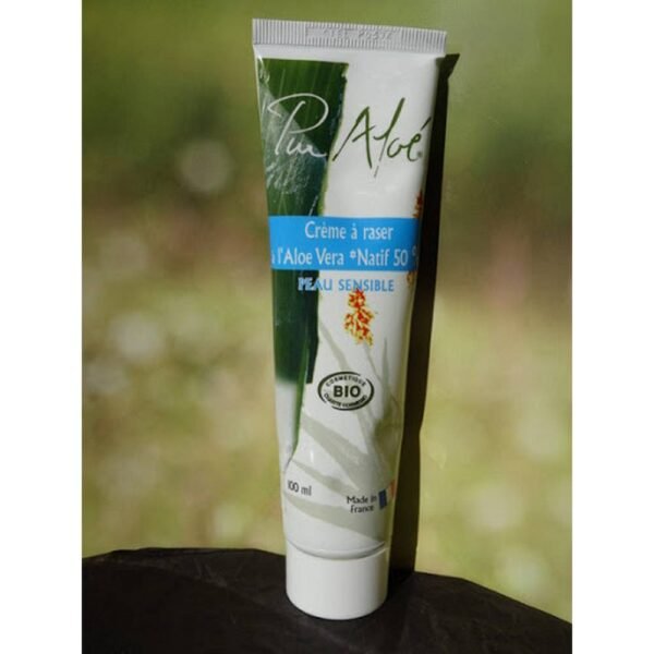 PurAloe native aloe vera shaving cream 50% 100ml in our pharmacy bio, Comment on advice for use and dosage with our partner Avis checked after your purchase.