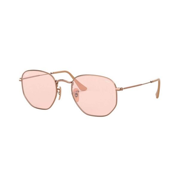 Ray Ban RB Hexagonal 3548N 9131/0X sunglasses. High quality materials.