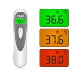 The Reer Color SoftTemp is a 3-in-1 thermometer for measuring body temperature, surface temperature and room temperature. Thanks to the thermometer, you will receive information about the temperature of a body, a surface or a room within a very short time. Due to the temperature measurement without contact, the thermometer qualifies for use with infants, children and adults.