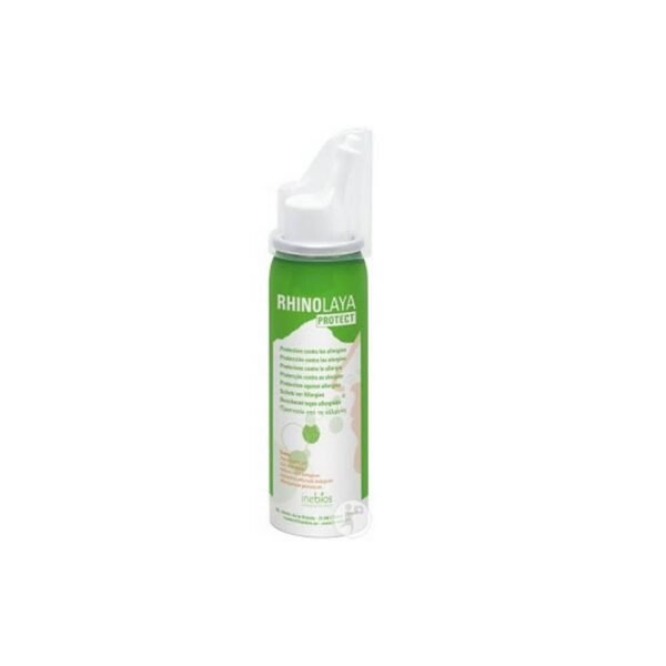 Rhinolaya Protect Spray Nasal Protection Nasal Protection Against Allergies 50 мл мягко очищает и успокаивает носовые полости, снимает заложенность носа и растворяет слизь из носа.