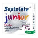 Septolete Junior disinfects the mouth and throat and soothes inflammation of the mouth and throat.Taste: cherry.Septolete Junior has a local disinfecting and bactericidal effect.