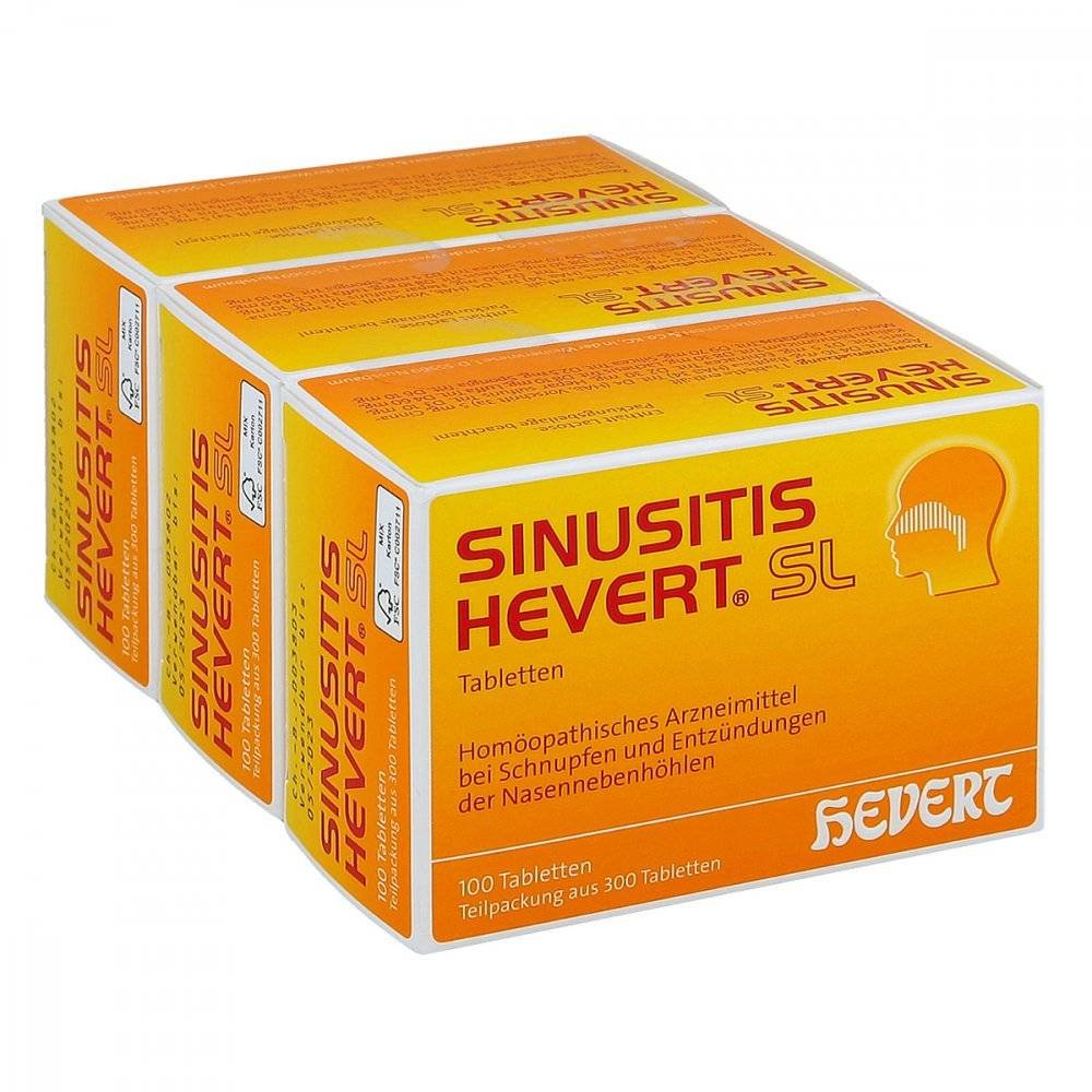sinusitis-hevert-sl-tablets-300 Sinusitis Hevert Sl tablets, 300 - Image 1
