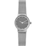 Skagen skw2667 women's wristwatch. Women's watch, stainless steel case, glass stone, stainless steel strap, mineral glass, brown dial.