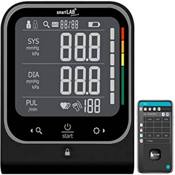 Upper arm blood pressure monitor