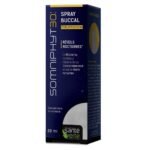 Somniphyt melatonin SPRAY Health-Green 20ml on sale in our organic pharmacy. Enriched with melatonin to promote sleep.