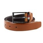 Men's belt - formal leather TOMMY HILFIGER 3.0 AM0AM06330 0HD. High quality materials.