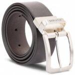 Tommy Hilfiger men's belt AM0AM04128-901 85. High quality materials.