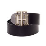 Men's Belt TOMMY HILFIGER High Waist Logo Belt 5.0 AW0AW08551 BDS. High quality materials.