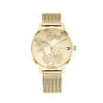 Tommy Hilfiger th1781921 women's watch - gold - stainless gilding steel. This model is equipped with a quartz mechanism. Tommy Hilfiger pippa th1781921 has a gold color dial.