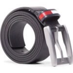 Tommy JEANS Men's Belt - Tjm Flag Inlay Belt 3.5 AM0AM06663 BDS. High quality material.
