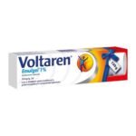 Voltaren Emulgel 1% is a medicinal product in the form of a white gel, used for rubbing into the skin. The active substance - diclofenac - belongs to the non-steroidal anti-inflammatory drugs (NSAIDs) and has an analgesic, anti-inflammatory and anti-edema effect. Due to the base, the gel also has a cooling and soothing effect. Voltaren Emulgel 1% is used in muscle and joint pain and contusions - sprains and sprains.