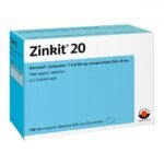 The medicine is a zinc preparation.