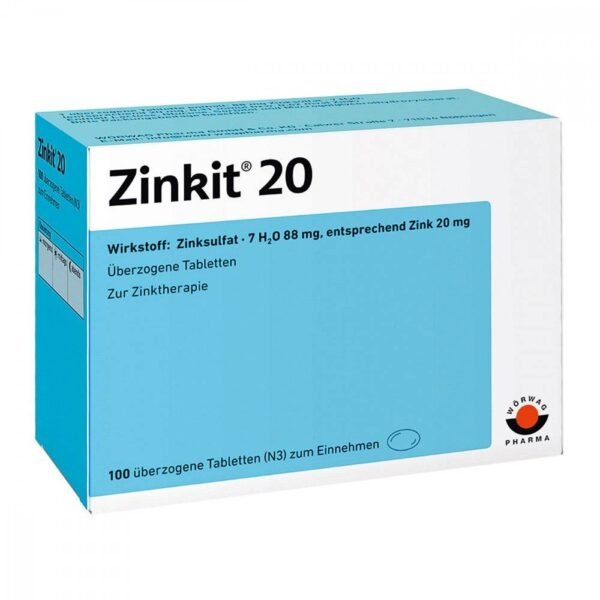 The medicine is a zinc preparation.