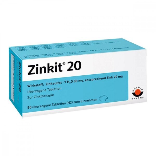 The medicine is a zinc preparation.