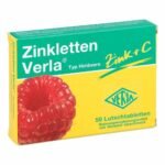 With zinc citrate for good absorption in the body