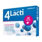 4Lacti GG - a dietary supplement containing the probiotic strain Lacrobacillus rhamnosus GG (ATCC 53103) and inulin. The product is intended for adults.