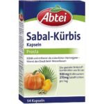 Abtei Sabal pumpkin capsules have a strengthening and strengthening influence on the function of the bladder function due to their special combination of active ingredients of high quality medicinal pumpkin and saw palmetto fruits (Sabal). For more quality of life and wellbeing.