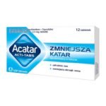 Acatar Acti-Tabs is a drug used in inflammation of the nasal mucosa and temporarily in allergic rhinitis.