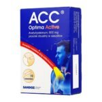 ACC Optima Active - это лекарство, которое содержит активное вещество ацетилцистеин.ACC Optima Active содержит активное вещество ацетилцистеин, который разжижает липкие выделения в дыхательных путях