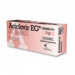 Aciclovir EG 5% Herpes Cream 3 g tube
