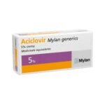 Aciclovir Mylan Generics Cream is used in the treatment of Herpes simplex skin infections such as: primary or recurrent herpes genitalis and herpes labialis.