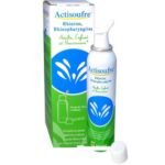 ACTISOUFRE Spray Nasal or oral spray (throat) spray 100 ml or box of 30 ampoules is used in chronic inflammatory conditions of the upper respiratory tract such as chronic rhinitis and nasopharyngitis.