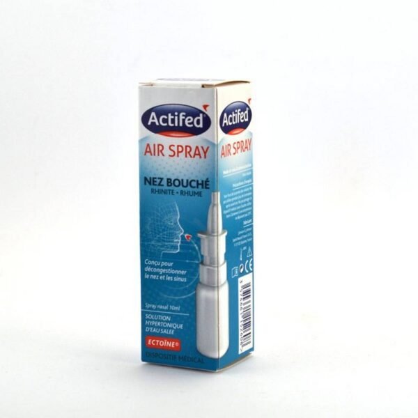 The Actifed Air Spray Nasal Congestion helps to relieve the nose and sinuses.