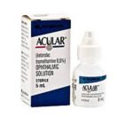 Acular Ophthalmic Solution используется для профилактики и уменьшения воспаления, возникшего в результате операции по удалению катаракты.