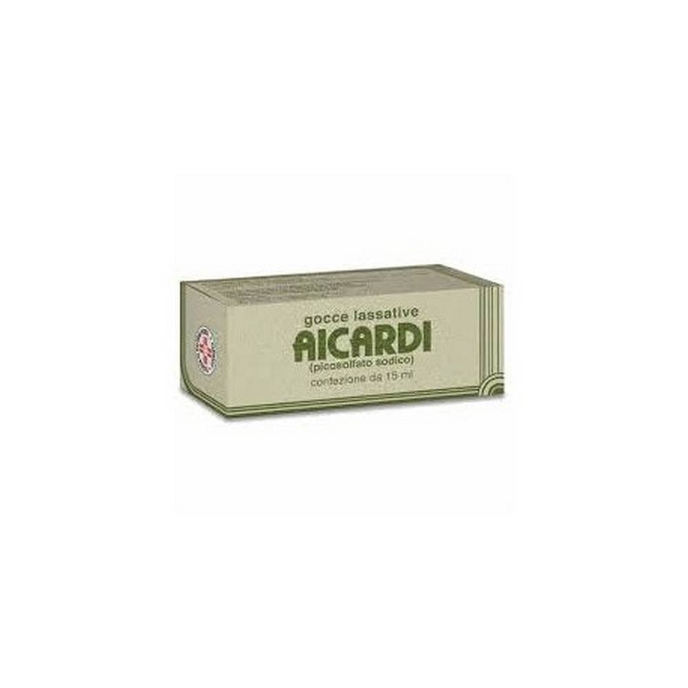 aicardi laxative drops sodium picosulfate constipation 15 ml Aicardi Gocce Laxative is used in the short-term treatment of occasional constipation thanks to the action of sodium picosulfate.