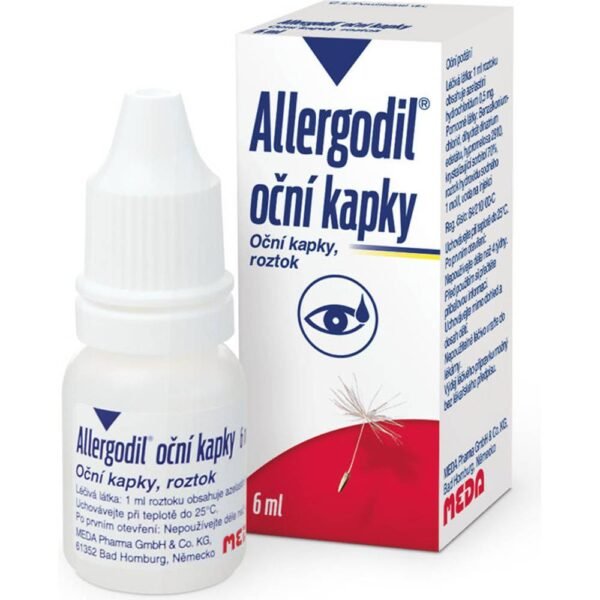 It treats the symptoms of allergic conjunctivitis such as redness, itching or watery eyes. From 4 years of age.