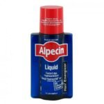 The caffeine shampoo stimulates the hair roots while washing.