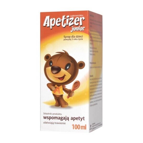 Apetizer - a dietary supplement containing compositions of vitamins and herbal extracts intended for small eaters. The preparation is intended for children over 3 years of age.