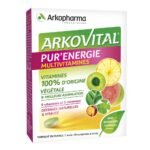 Arkopharma Arkovital Pur'Énergie is a food supplement based on acerola powder and a concentrate of plant extracts whose assimilation by the body is optimized.