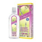 Aromatol liquid is a traditional drug, which is an alcoholic mixture of levomenthol and essential oils. Used in the form of inhalation for a runny nose and cough, it supports colds. When taken orally, it helps with digestive ailments and can also be used to gargle. Aromatol is a rubbing drug that also soothes headaches and muscle aches.
