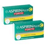 Аспирин плюс С форте 800 мг / 480 мг шипучие таблетки, Aspirin plyus S forte 800 mg / 480 mg shipuchiye tabletki, 2x10