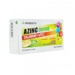 AZINC ENERGY TAURINE + VITAMIN C: Food supplement, with sugar and sweetener, based on vitamin C, Guarana, amino acids and Glucuronolactone.