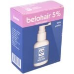 Belohair 5% is indicated for the treatment of androgenic alopecia in men aged 18 to 65 years. Skin solution with alcoholic aroma.