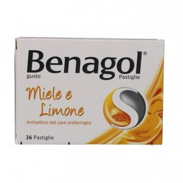 Benagol Pastiglie - это пероральный антисептик со вкусом меда и лимона, который быстро избавляет от боли в горле, оставляя приятный вкус во рту.