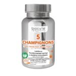 Biocyte 5 Mushrooms is a food supplement which stimulates the body's immune system and thus reduces fatigue.