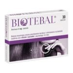 BIOTEBAL - a medicinal product used in biotin deficiencies. Biotebal contains sorbitol, if you have been diagnosed with an intolerance to some sugars, consult your doctor before taking the drug.
