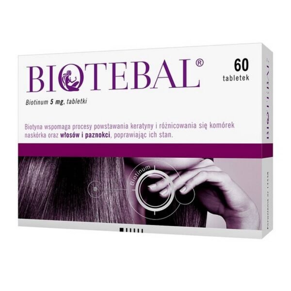 Biotebal belongs to the group of vitamin preparations. Its biotin is a water-soluble vitamin, included in the B group of vitamins. Like all medicines, this medicine can cause side effects, although not everybody gets them.