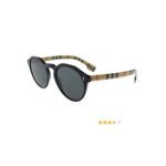 Burberry BE 4280 375787 - Black sunglasses. High quality materials.