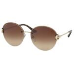 Bvlgari Bv 6091B 278/13 sunglasses - Pale Gold. High quality materials.