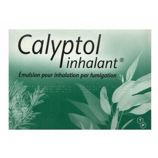 Calyptol Inhalant 10 Ampoules of 5ml on sale in our organic pharmacy. This medication is used in fumigation as a decongestant, during common respiratory ailments (colds, rhinitis, nasopharyngitis), in adults and children over 12 years old.