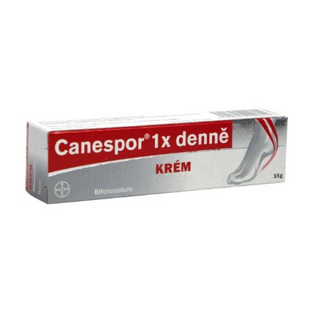 canespor 1x daily cream dermal cream 15g Активное вещество в креме Canespor один раз в день, это местное противогрибковое лекарство с широким спектром действия для местного лечения кожных инфекций, вызванных дрожжами, плесенью и другими грибами.