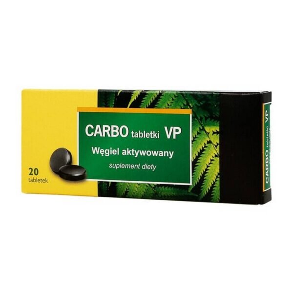 Carbo VP tablets - a dietary supplement supplementing the diet with activated charcoal. The product is intended for adults.