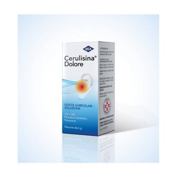 Cerulisin Auricular Pain Drops is an over-the-counter drug recommended in the treatment of ear pain and ear pain.